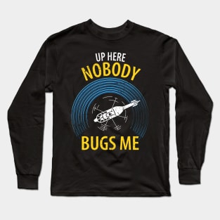 Helicopter Pilot Long Sleeve T-Shirt